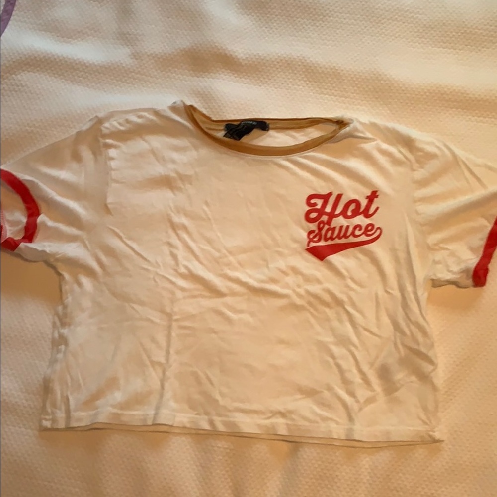Forever 21 hot sauce t-shirt